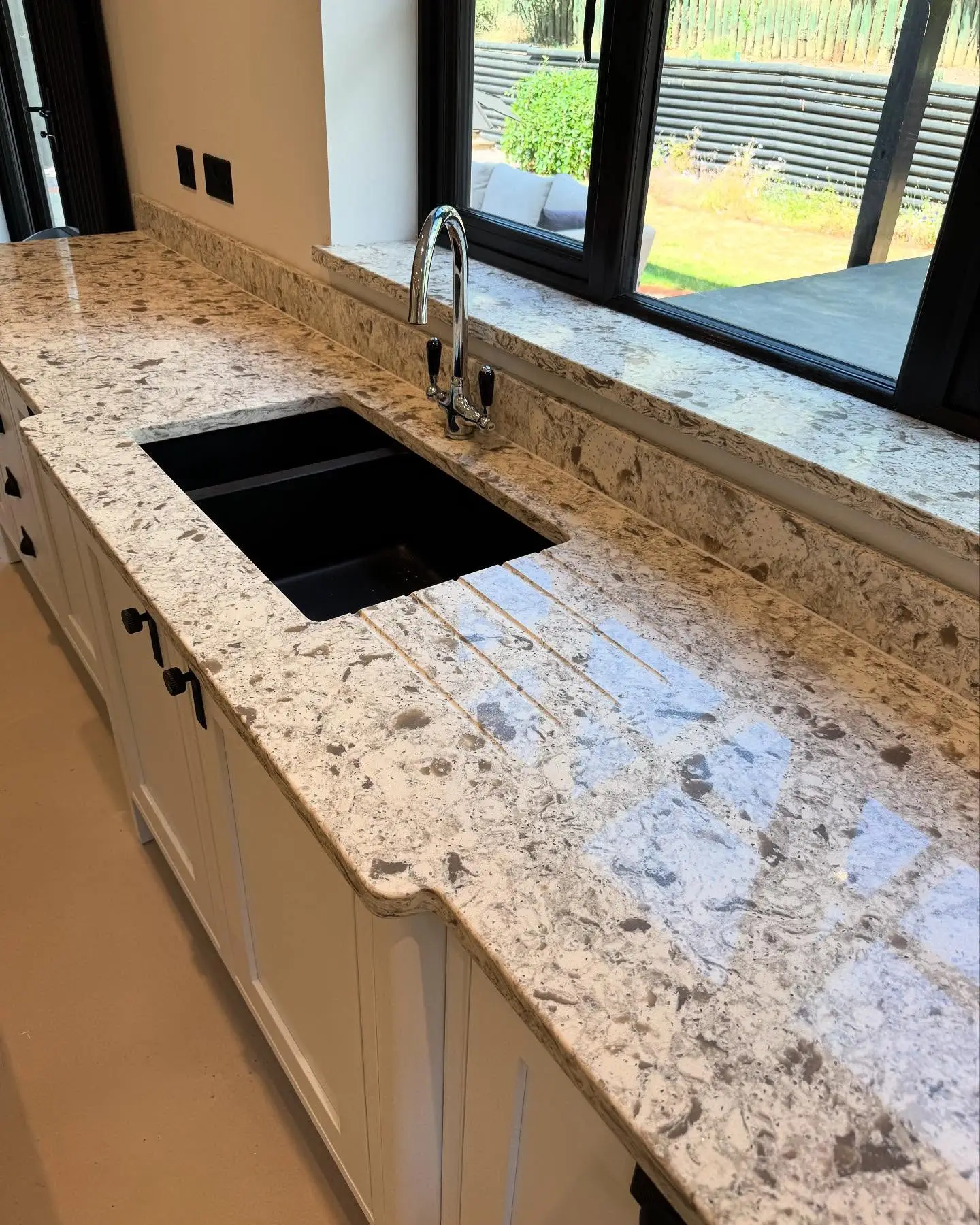 Quartz Worktop Kitchen Sink Passion For Granite